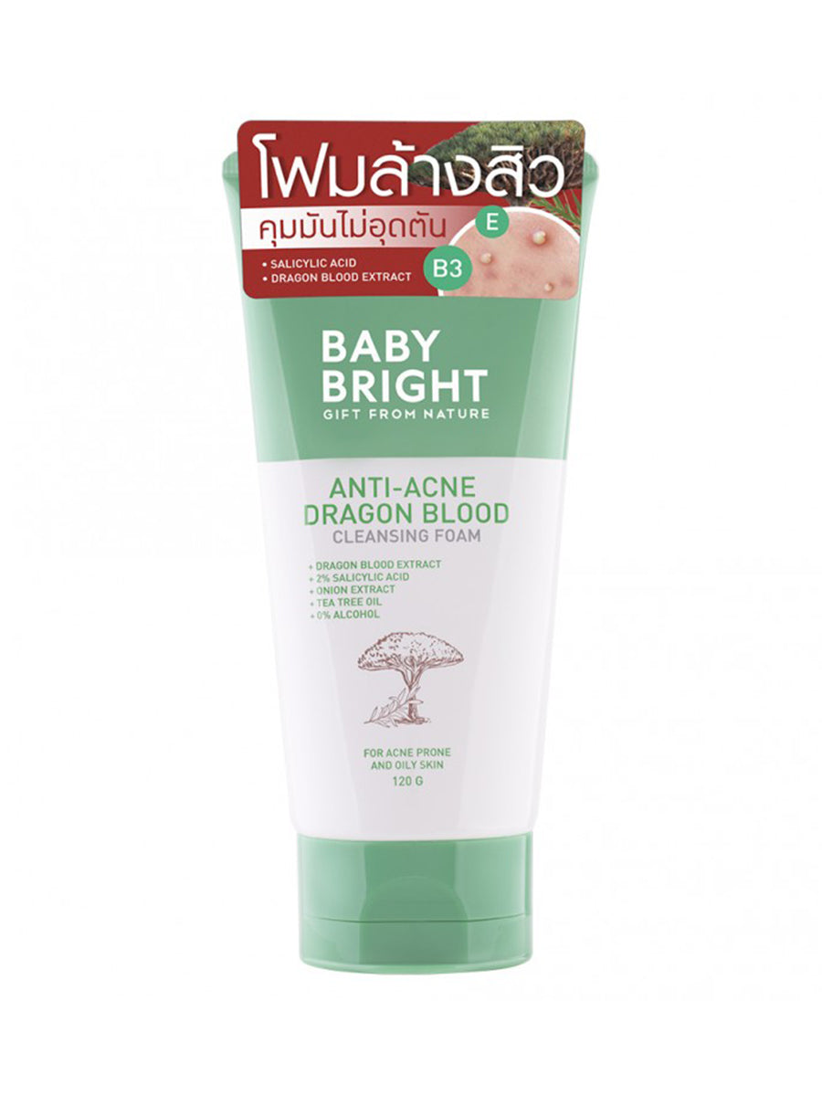 baby bright anti acne dragon blood cleansing foam. baby bright anti acne dragon blood cleansing foam.